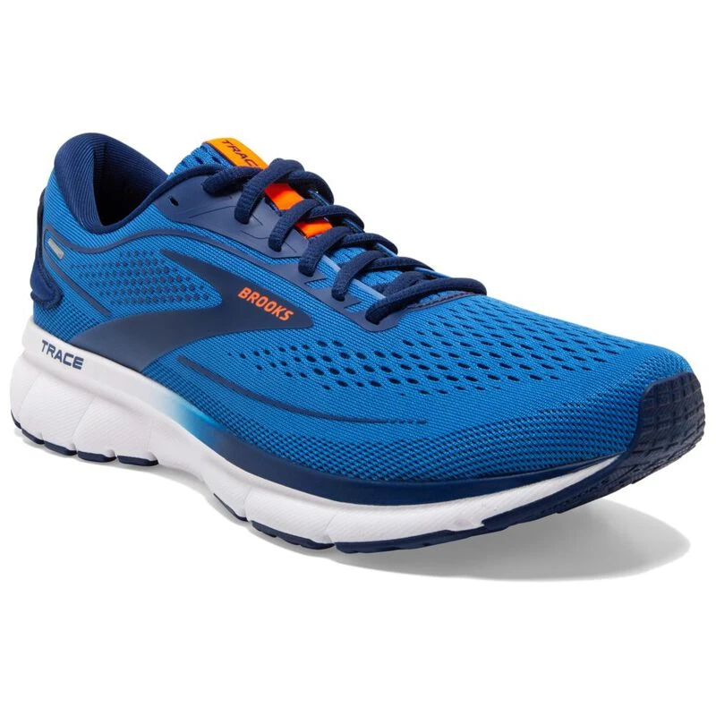 Brooks Mens Trace 2 Running Shoes (Blue) | Sportpursuit.com