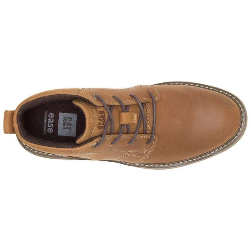 CAT Footwear Mens Trey Shoes Dark Beige Sportpursuit