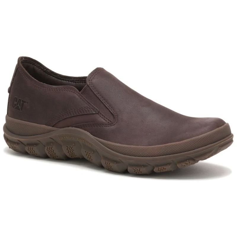 CAT Footwear Mens Fused Slip On Shoes Coffee Bean Sportpursuit