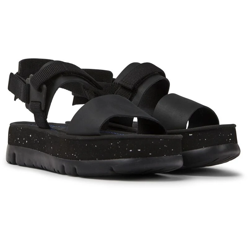 Camper MEDA Black - Fast delivery | Spartoo Europe ! - Shoes Sandals Women  110,40 €