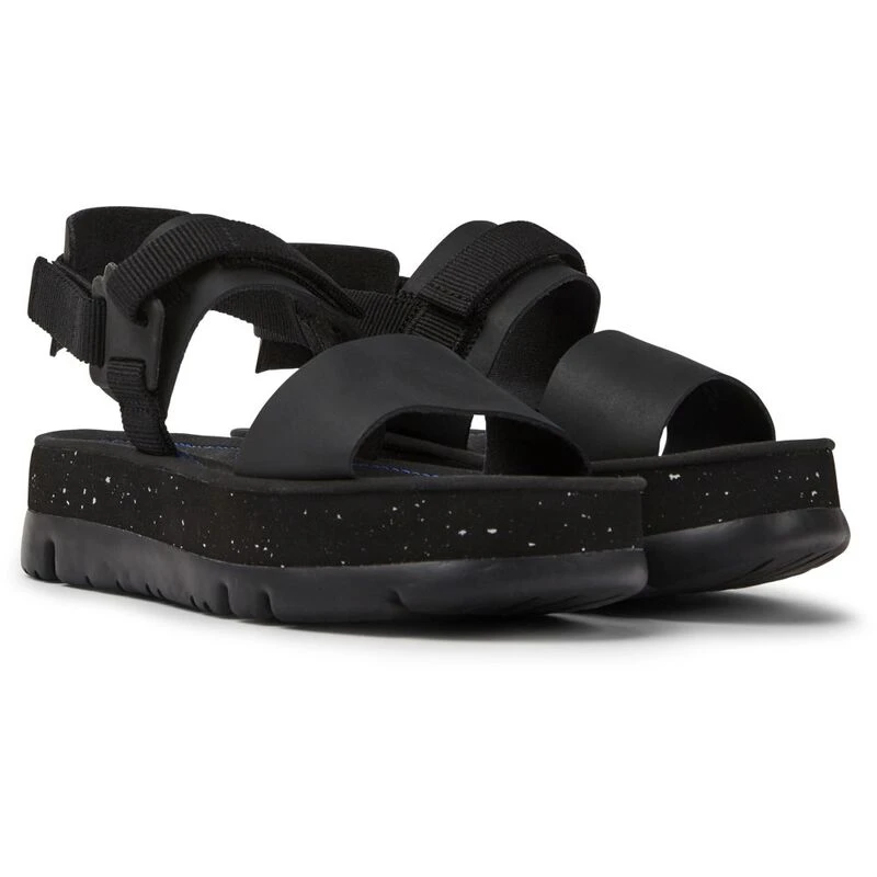 Camper 2024 black sandals