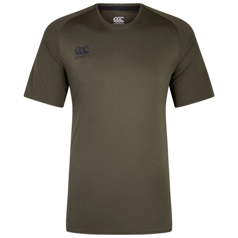 Canterbury Mens Core Vapordri Superlight TShirt (Green) Sportpursui