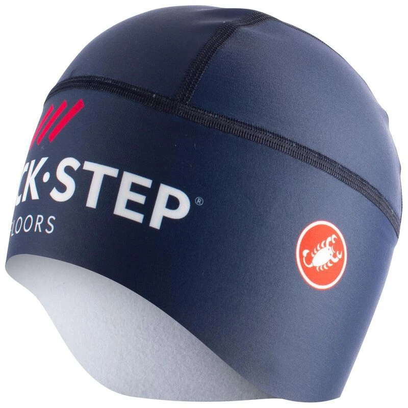 Castelli Mens Quick Step Pro Thermal Skull Cap Belgian Blue Sportp