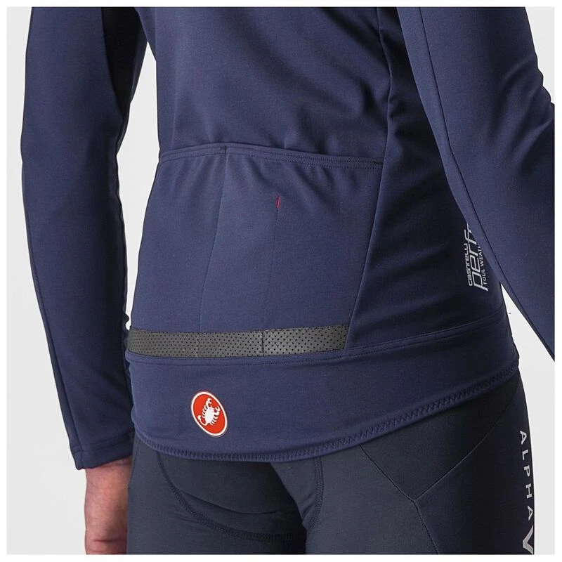 Castelli Mens Quick Step Perfetto Ros Long Sleeve Cycling Jersey Belg