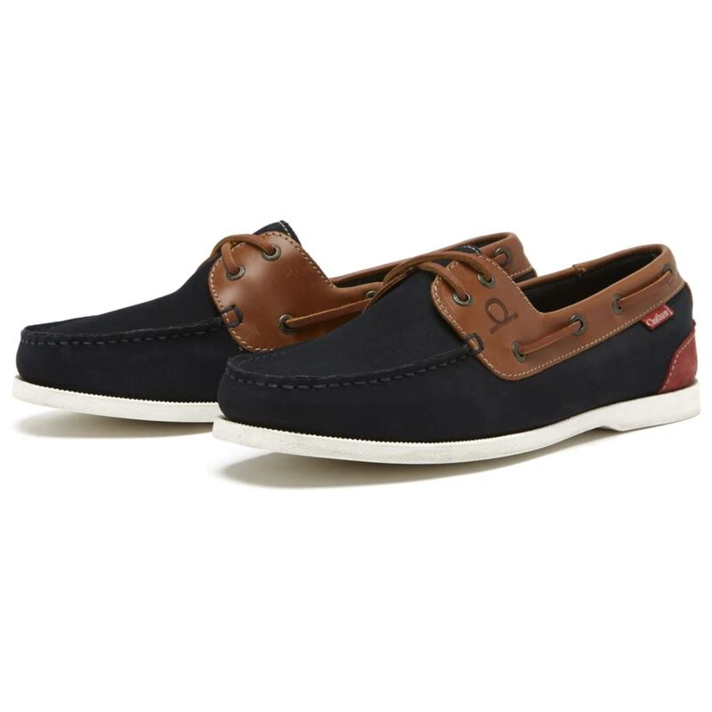 Chatham Mens Galley II Shoes Navy Tan Sportpursuit