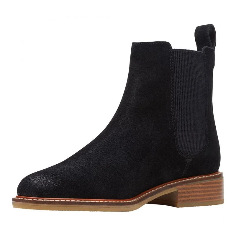 Clarks Womens Cologne Arlo Casual Boots Black Sde Sportpursuit