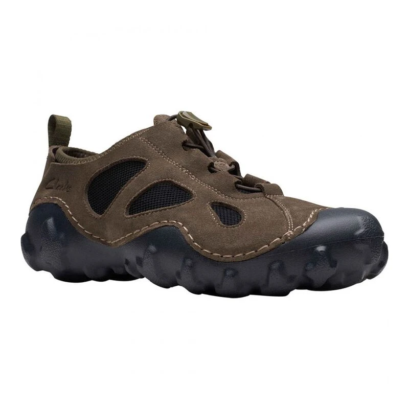 Clarks Mens Mokolite Trail Casual Shoes Taupe Sportpursuit