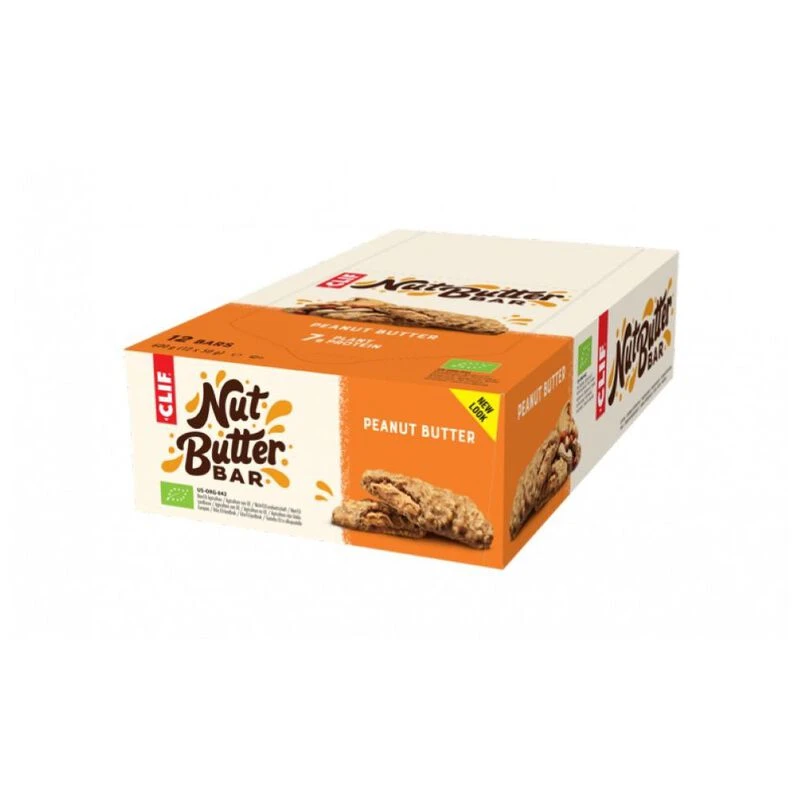 Clif Bar Nut Butter Energy Bars (Peanut Butter 12 x 50g BBD 04/11/