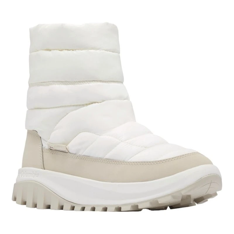Columbia Womens Snowtrot Mid Snow Boots White Sportpursuit
