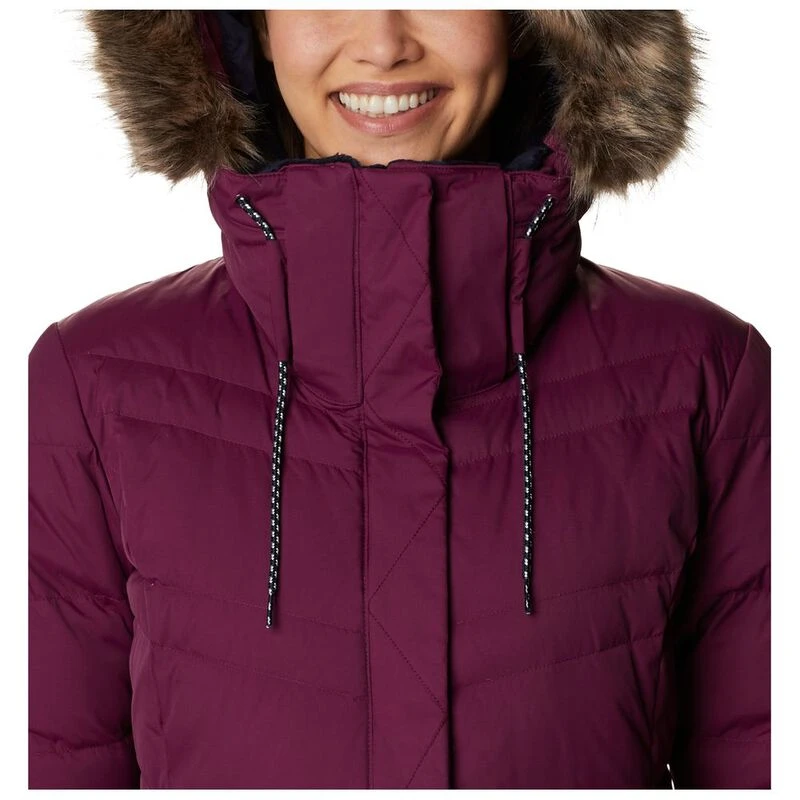 Columbia Womens Catherine Creek Mid Down Jacket Marionberry Sportp
