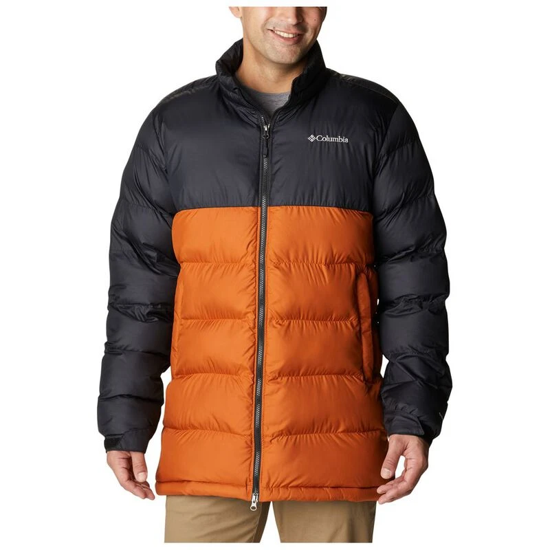 Columbia Mens Pike Lake Mid Jacket Warm Copper Black