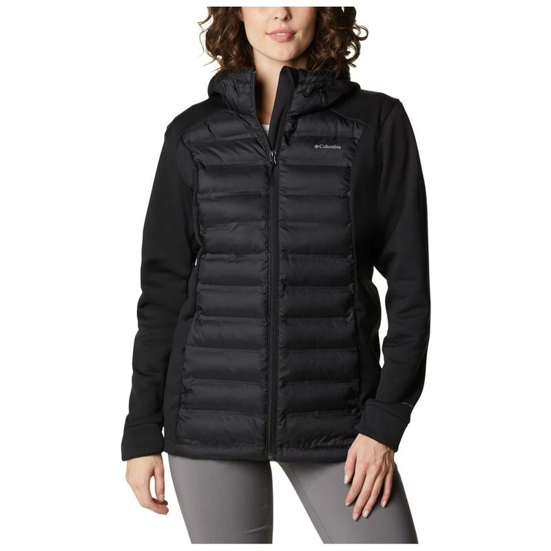 Columbia Womens Out Shield Hybrid Jacket Black Sportpursuit