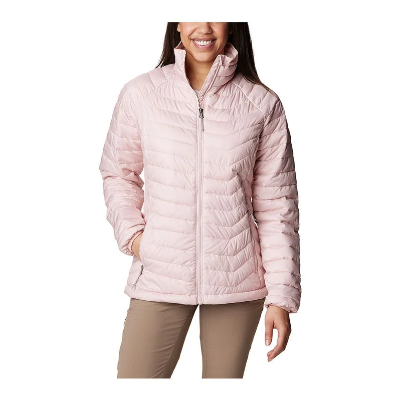 Columbia Womens Powder Lite Jacket Pink Sportpursuit