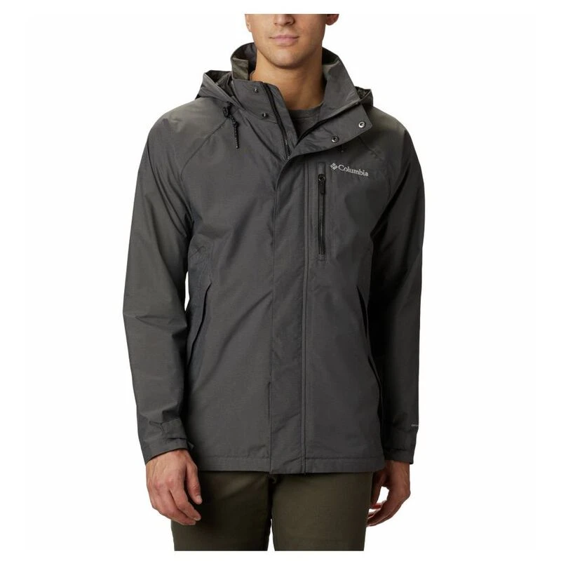 Columbia Mens Good Ways II Jacket (Black Heather) | Sportpursuit.com