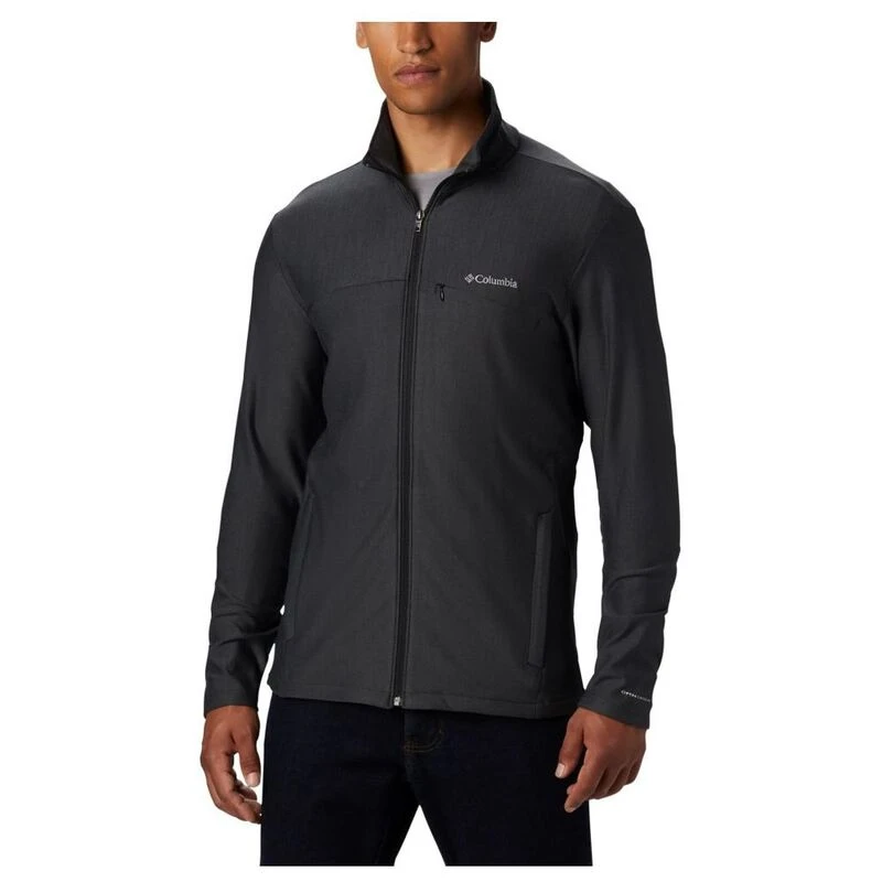 Columbia Mens Maxtrail Full Zip Fleece Jacket (Black) | Sportpursuit.c