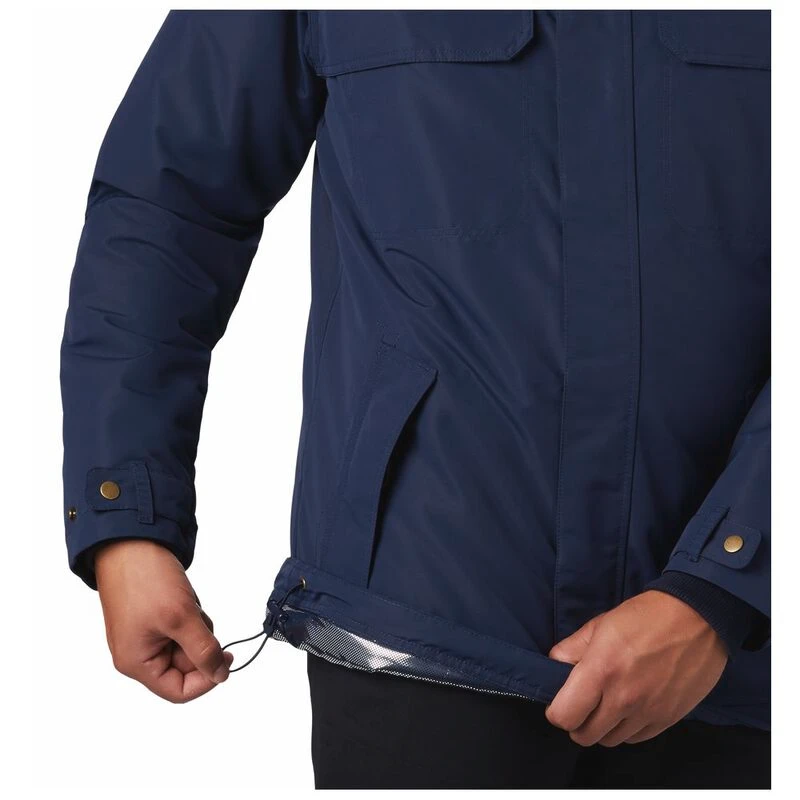 Columbia Mens Rugged Path Jacket Collegiate Navy Sportpursuit