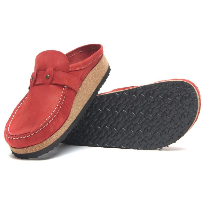Nubuck clogs sales