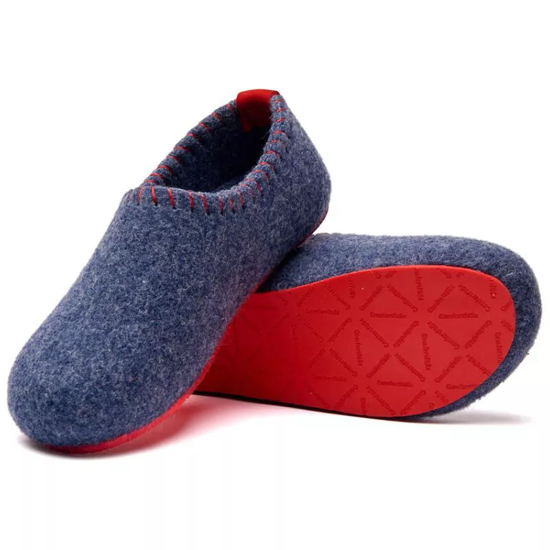 Comfortfusse Yew Slippers Navy Sportpursuit