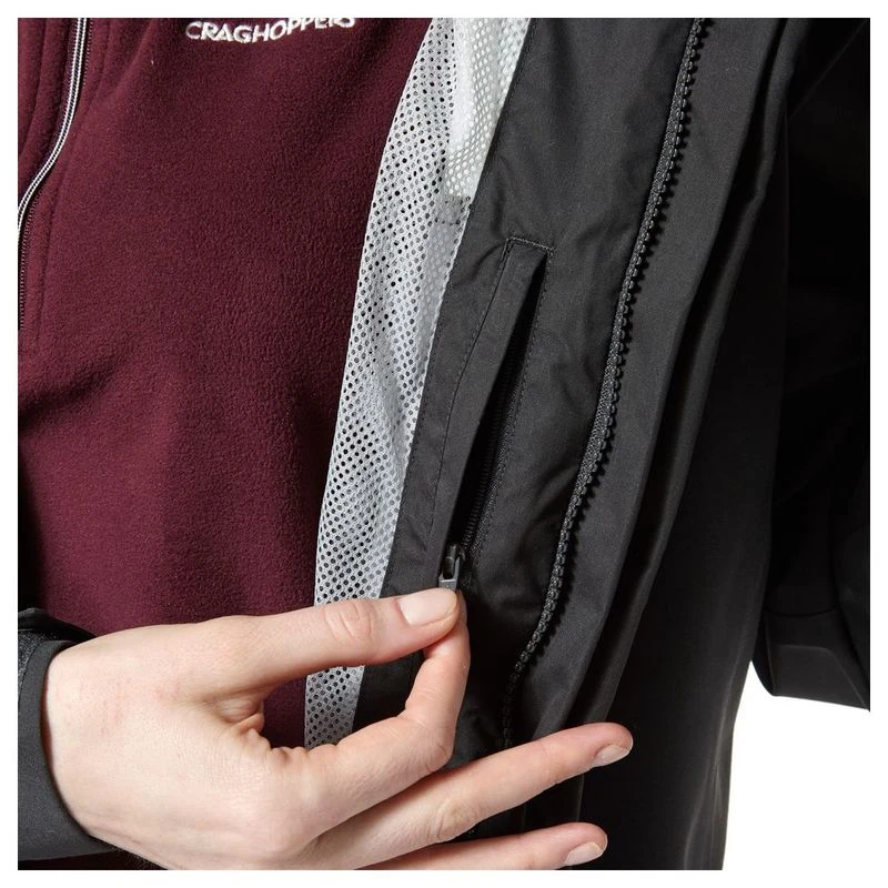 Craghoppers Womens Isobel Gore Tex Jacket Charcoal Sportpursuit