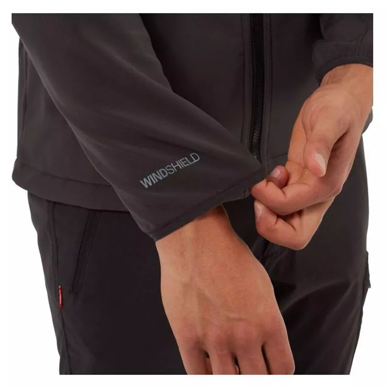 Craghoppers Mens Baird Hooded Jacket Black Pepper Sportpursuit