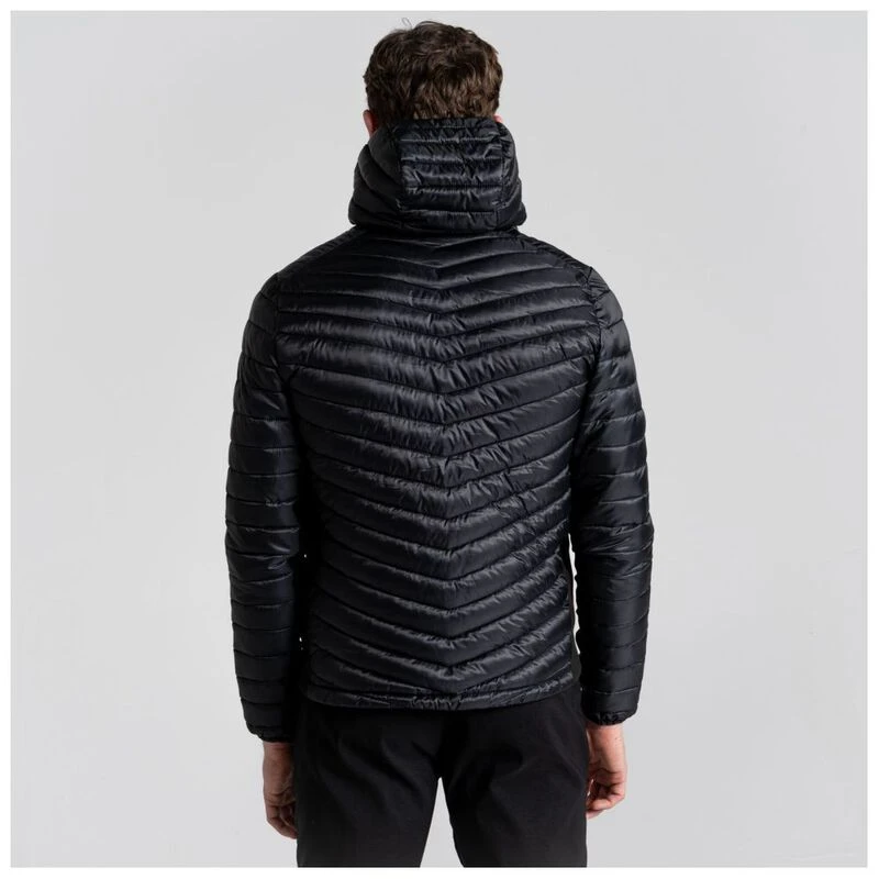 Eddie Bauer Men's Sandstone Shield Hooded Jacket, Black, Medium at   Men's Clothing store