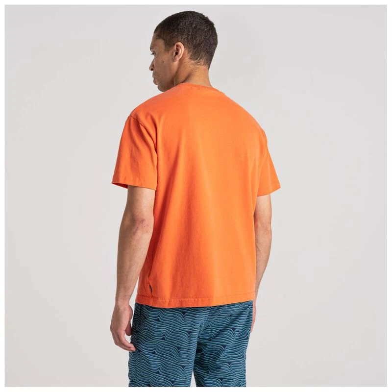 Craghoppers Mens Crosby T Shirt Neon Coral Sportpursuit