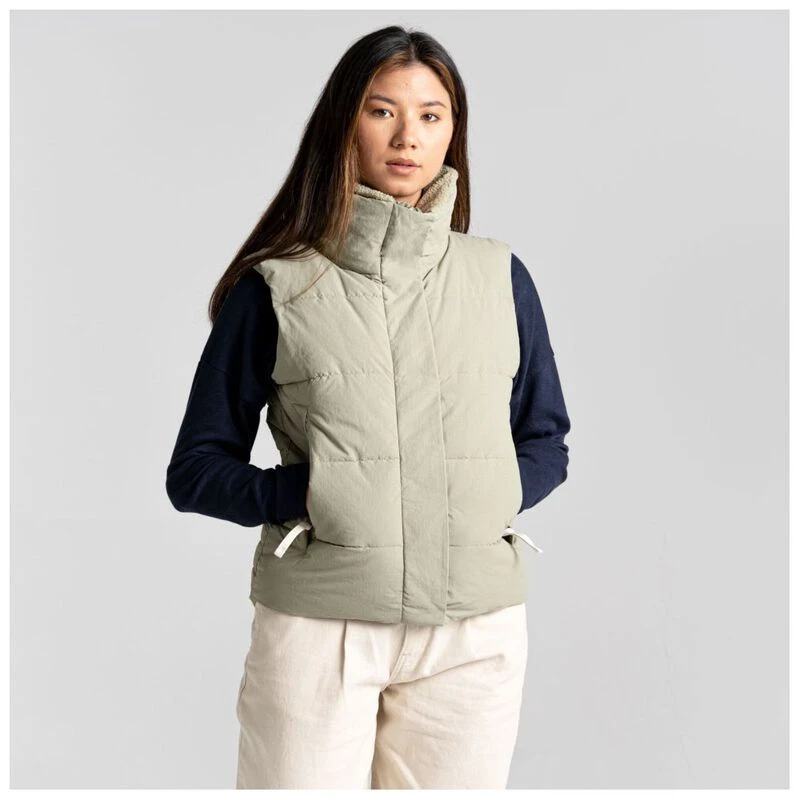 Craghoppers Womens Langley Gilet Willow Green Sportpursuit