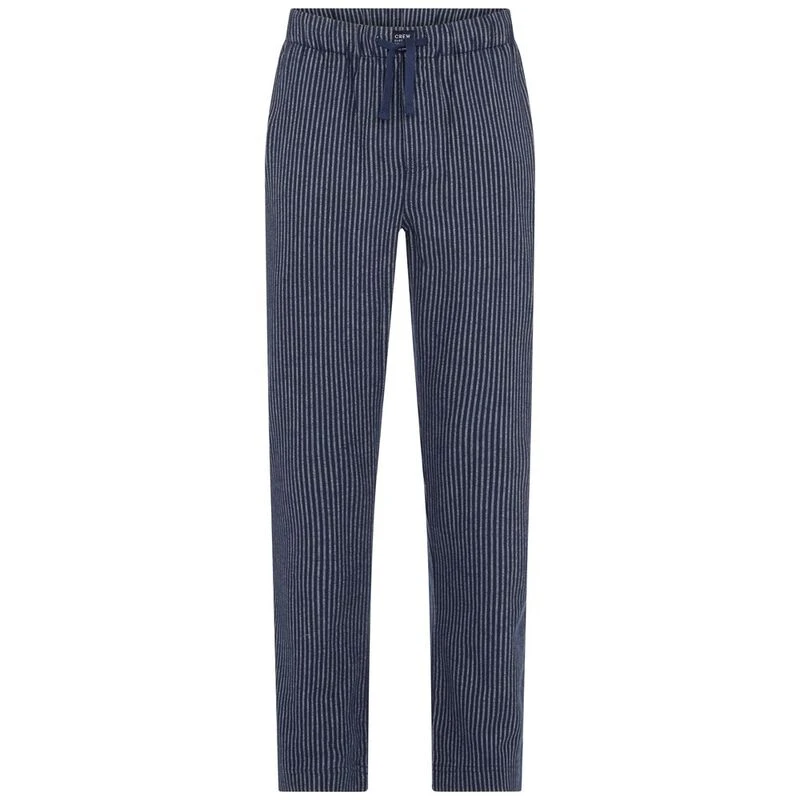 Crew Clothing Co. Mens Striped Flannel Lounge Trousers (Navy) | Sportp