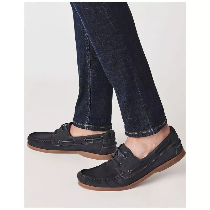 Crew Clothing Co. Mens Austell Deck Shoes Dark Navy Sportpursuit.c