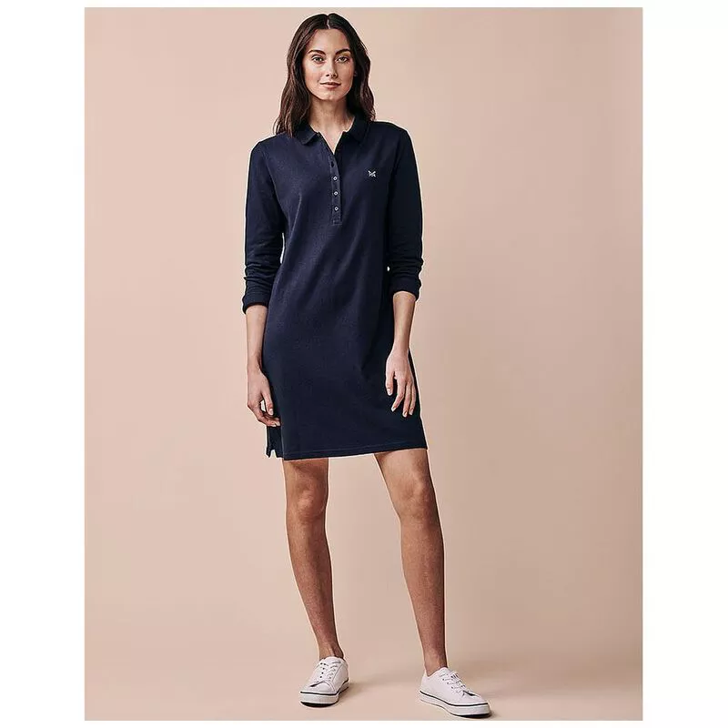 Long sleeve polo dress outfit new arrivals