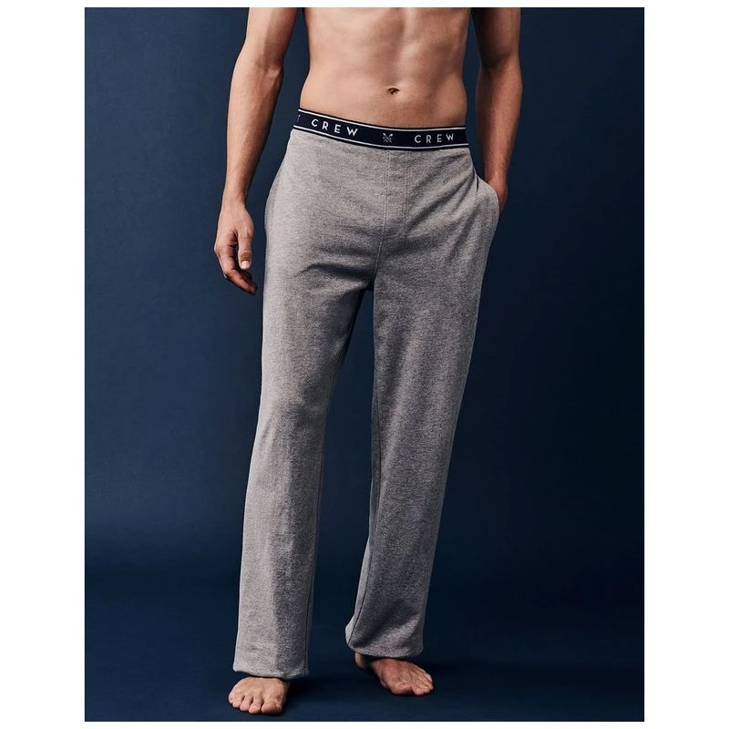 Crew Pantalon Jersey Homme Gris Sportpursuit