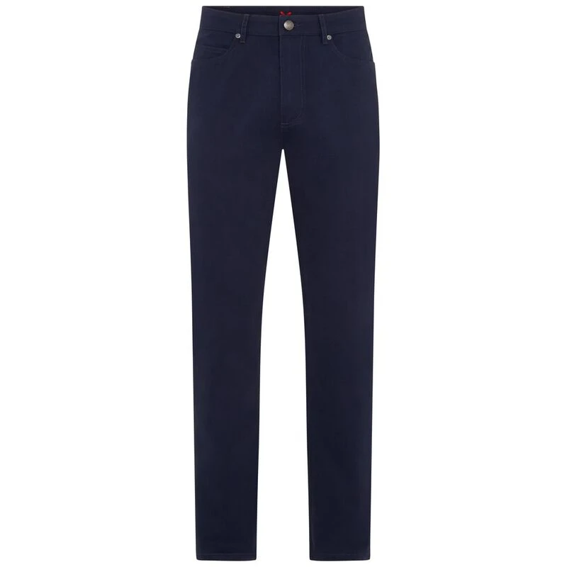 Crew Clothing Co. Mens 5 Pocket Trousers (Navy) | Sportpursuit.com