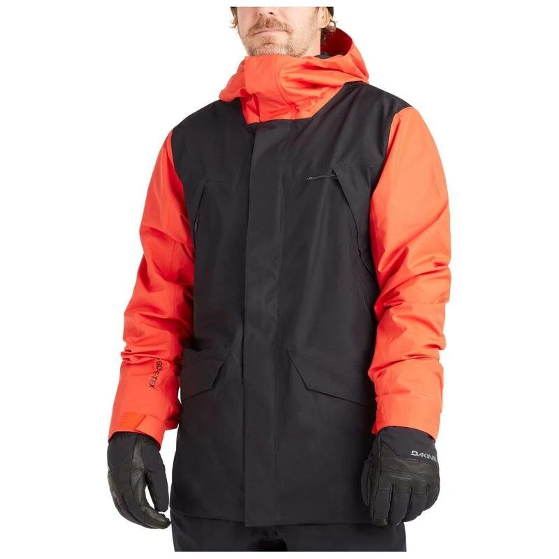 Dakine Mens Barrier Gore Tex 2L Jacket Sender Red Sportpursuit