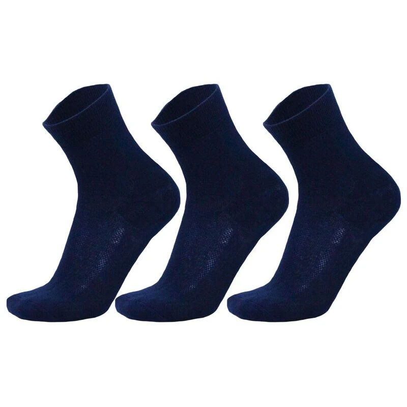 Danish Endurance Dress Merino Blend Socks - 3 Pack (Blue)
