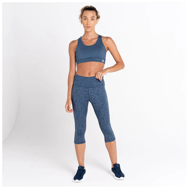 Dare2B Womens Swift Sports Bra (Orion Grey)