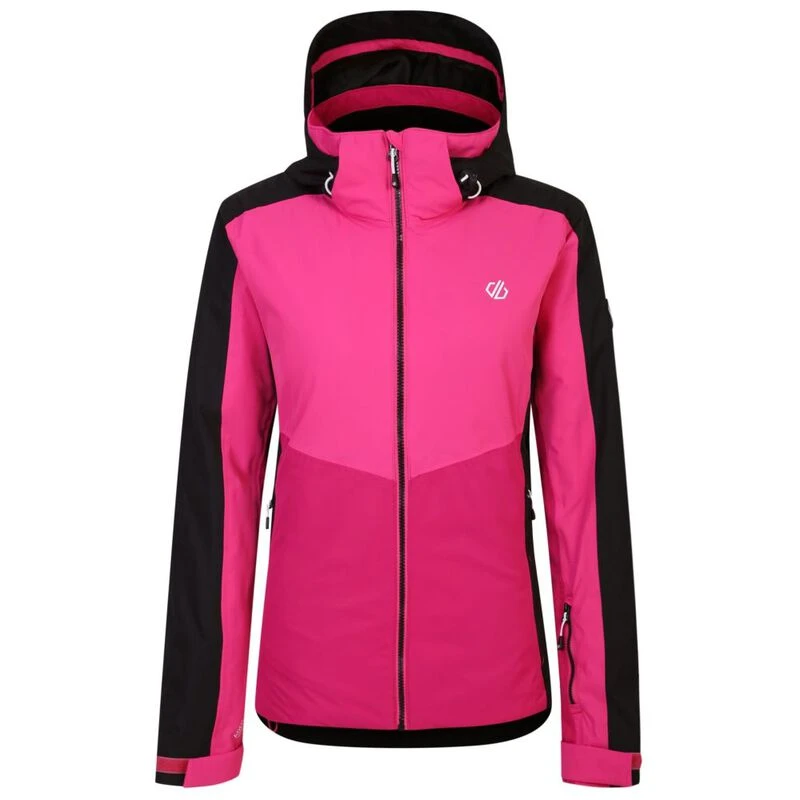 Dare2B Womens Climatise Jacket (Pure Pink/Boudoir Red) | Sportpursuit.