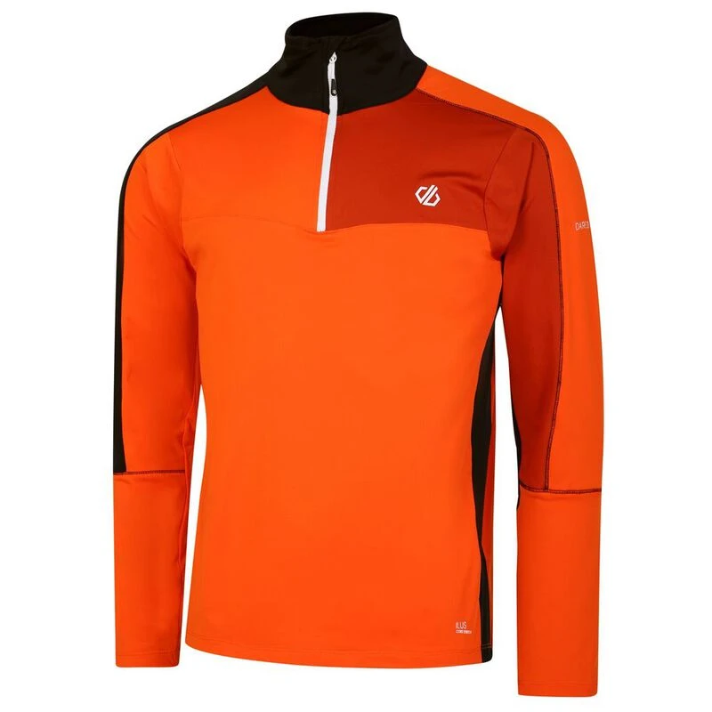 Dare2B Mens Dignify II Pullover (Puffins Orange/Black) | Sportpursuit.