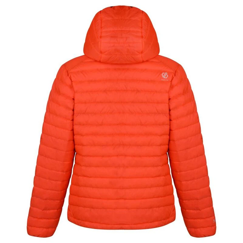 Dare2B Womens Elative Down Jacket Fiery Coral Sportpursuit