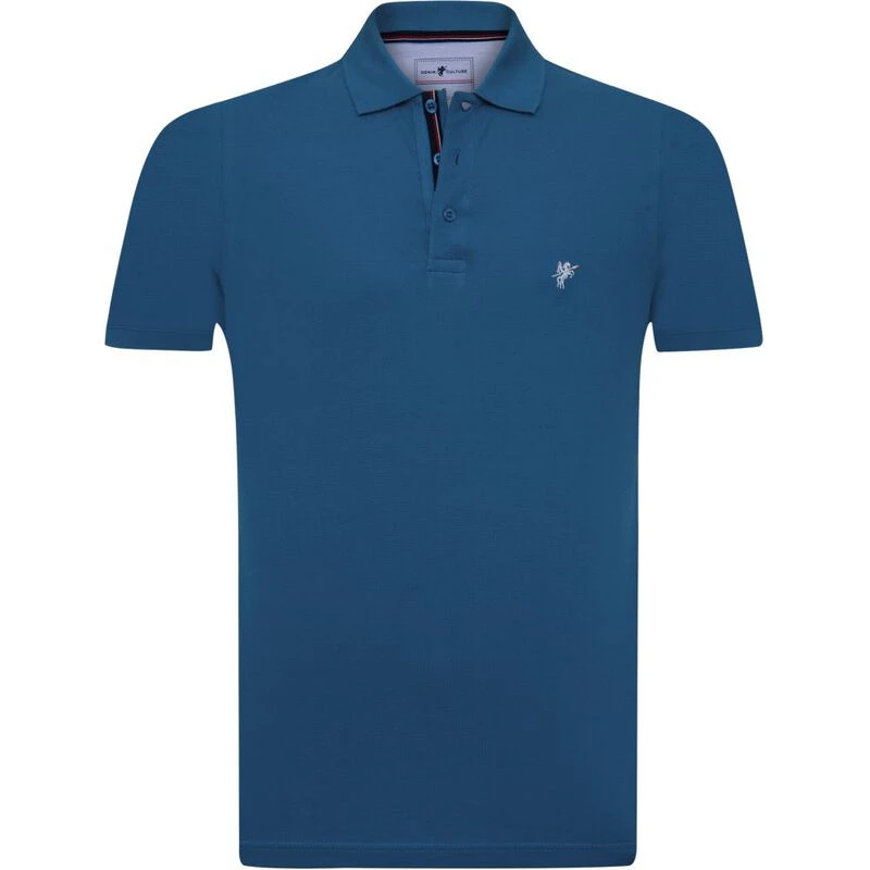 Denim Culture Mens 1670 Polo Shirt Denim Sportpursuit