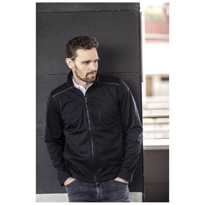 Didriksons Mens Birk 2 Waterproof Jacket Black Sportpursuit