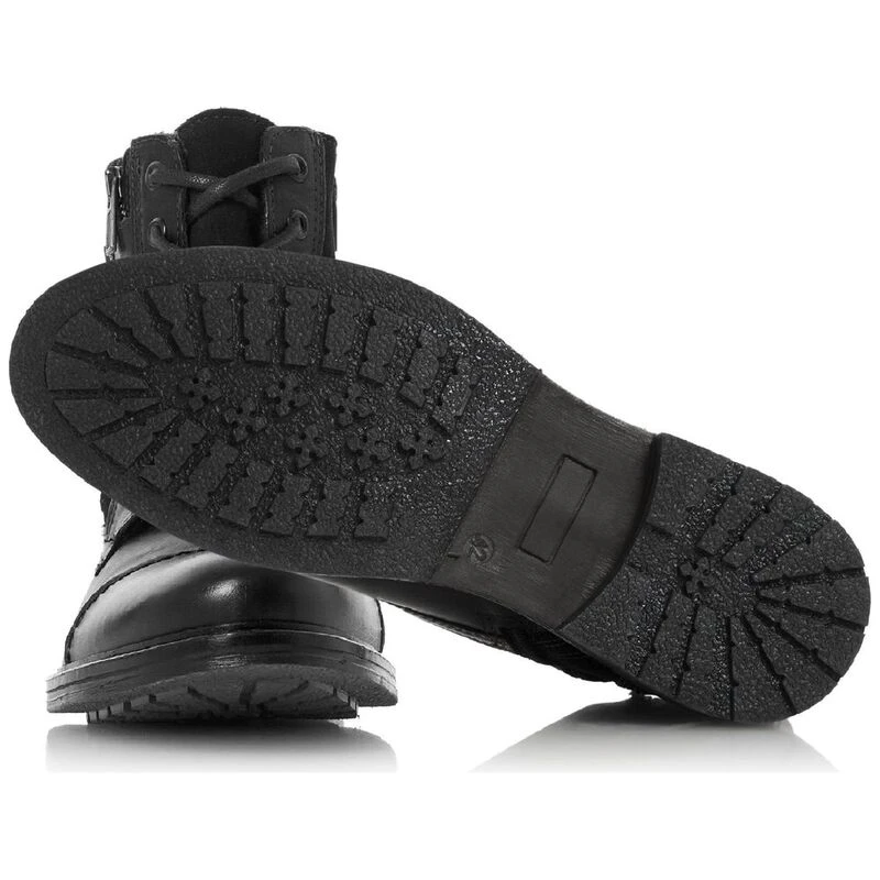Dune Mens Cloveland Buckle Boots Black Sportpursuit