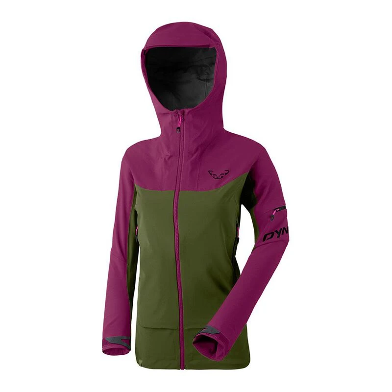 Dynafit Womens Beast Hybrid Jacket Red Sportpursuit