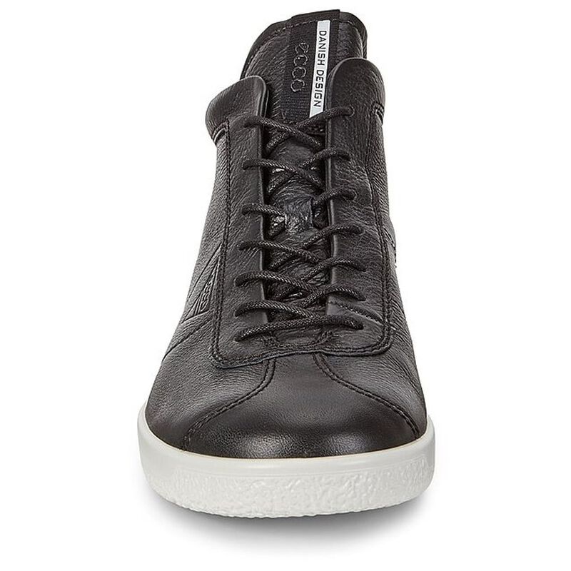 Ecco Mens Soft 1 Shoes (Black Lyra) | Ecco Soft 1 Mens Black Lyra 40052401001 Schwarz Schuhe