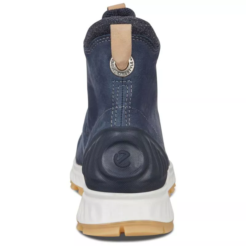 Ecco Womens Exostrike Mid Boots Marine Sportpursuit