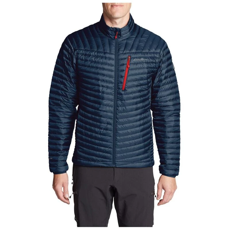 Eddie Bauer Mens Microtherm 2 Jacket Med Indigo Sportpursuit