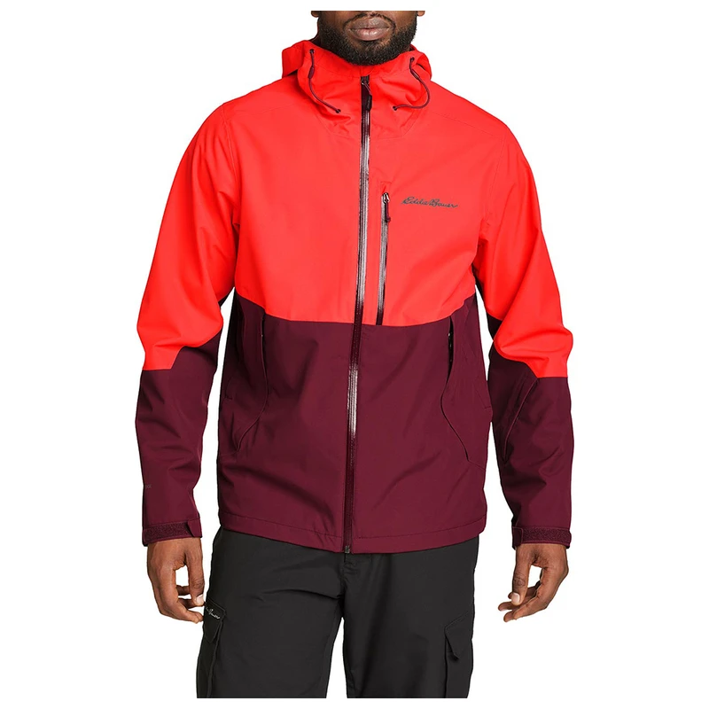 Eddie Bauer Mens Powder Search Jacket (Coral)