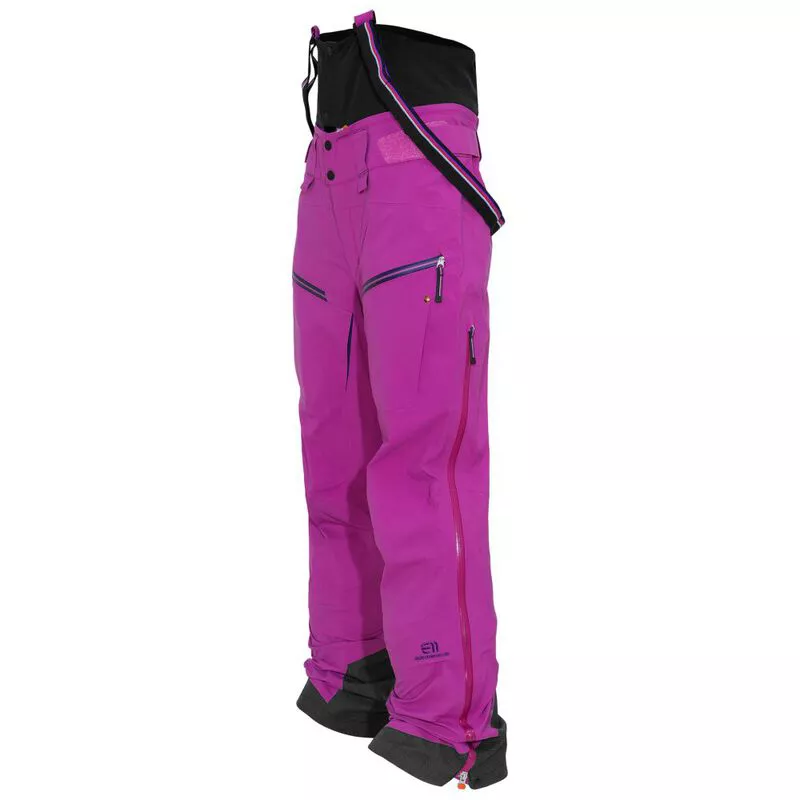 Elevenate Womens GTX Bec De Rosses Ski Trousers (Purple Wine)
