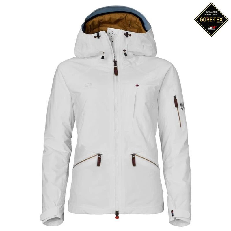 Elevenate Womens Zermatt Jacket (White) | Sportpursuit.com