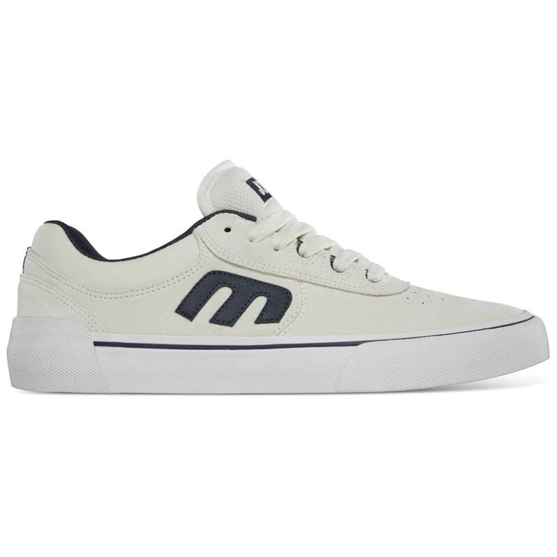 Etnies Mens Joslin Vulc Casual Shoes White Navy Sportpursuit