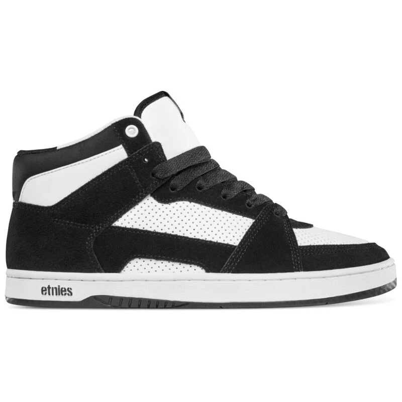 Etnies Mc Rap Hi Heren Casual Schoenen Zwart Wit Wit privatesports